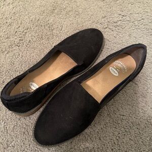 Dr Scholls black flats size 7.5